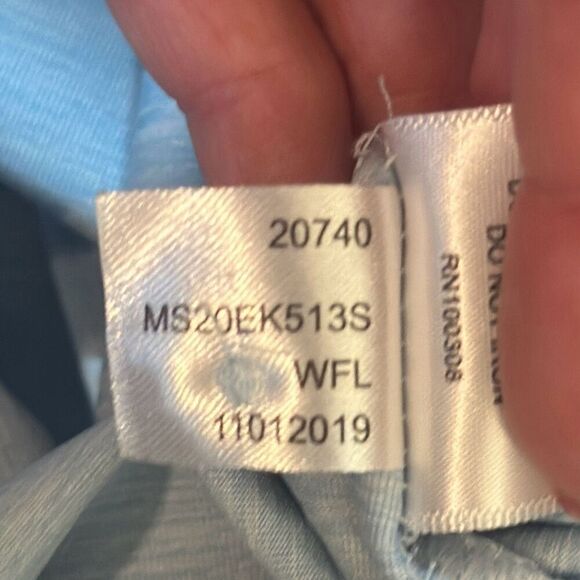 Peter Millar Crown Comfort Blue Performance Polo size XL MS20EK513S - Picture 10 of 10